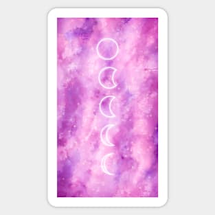 Bright moons Sticker